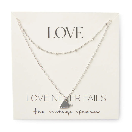 Silver Heart Necklace
