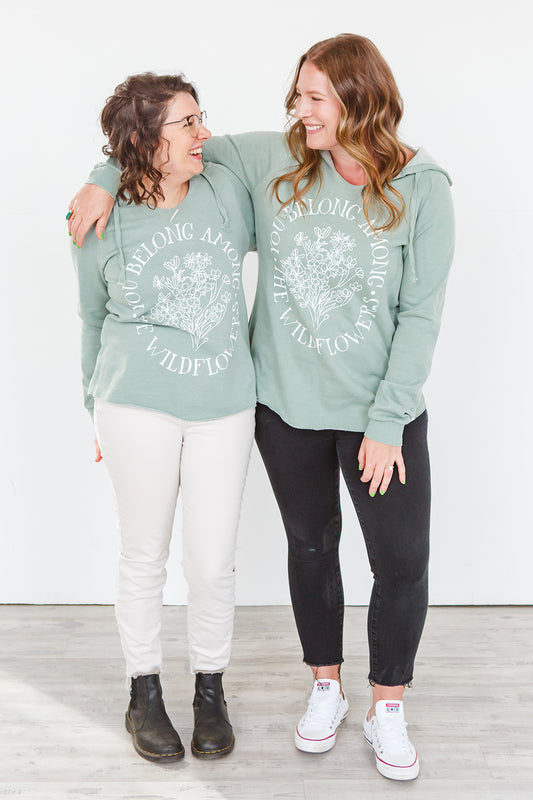 WILDFLOWER Hoodie - Sage