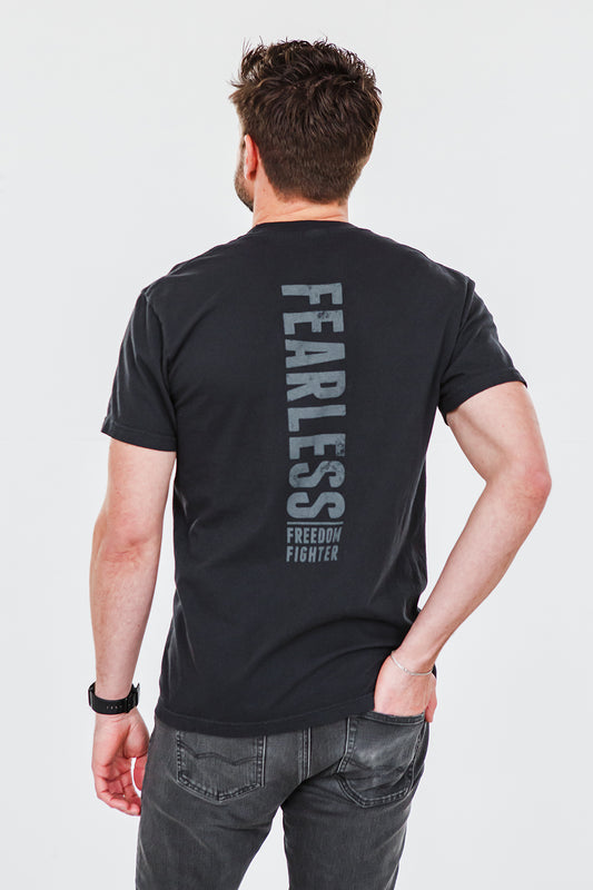 FEARLESS Men's Freedom Fighter Tee - Black