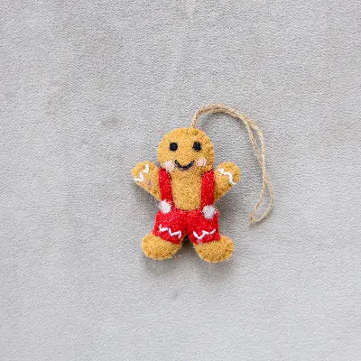 Felt Gingerbread Ornament