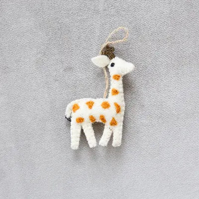 Felt Giraffe Ornament