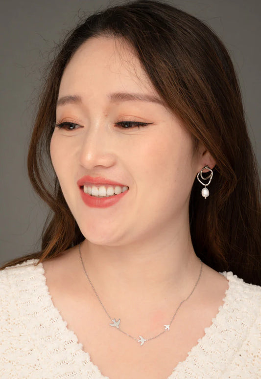 Silver Sparrow Necklace