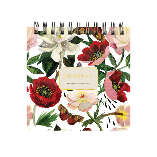 Peonies Pocket Art Journal