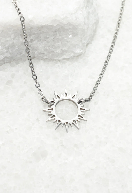 Mallory Silver Necklace