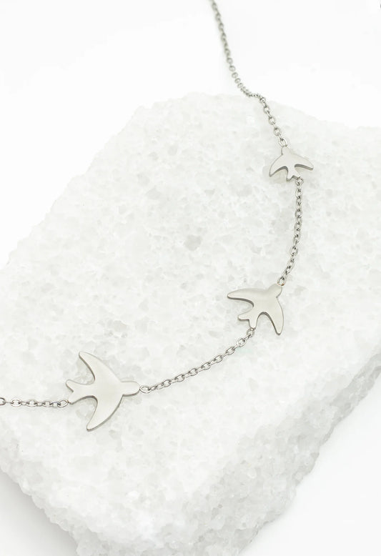 Silver Sparrow Necklace