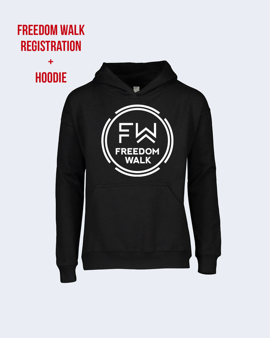 Freedom Walk Registration + Hoodie