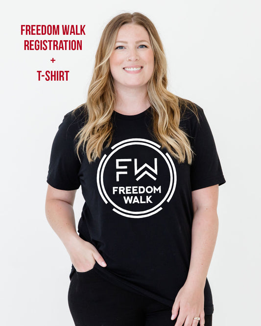 Freedom Walk Registration + Tee