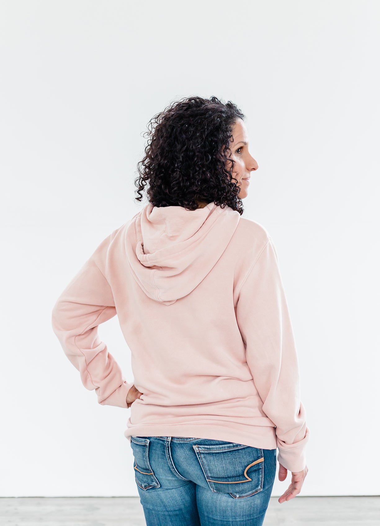 Blush colored hoodie deals