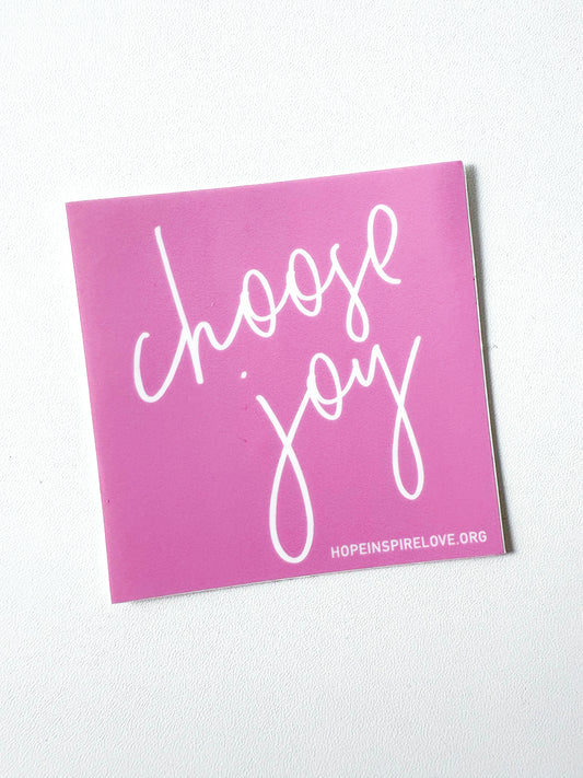 Choose Joy Sticker