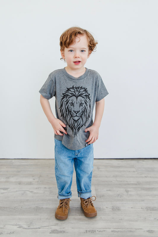 No Fear In Love - Grey Kids T-Shirt