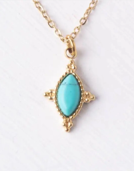 Forgiven Turquoise Necklace