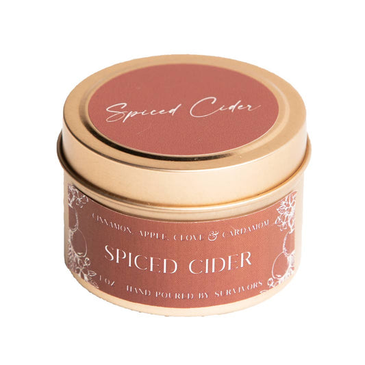 Spiced Cider Tin Candle