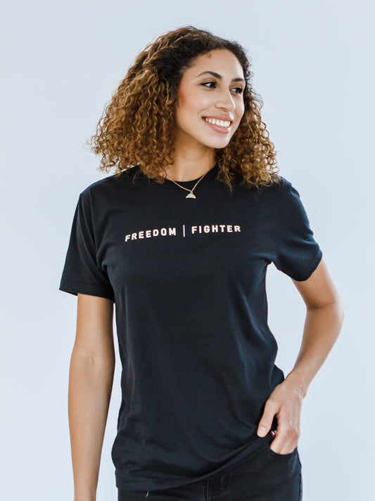 Freedom Fighter T-Shirt- Black